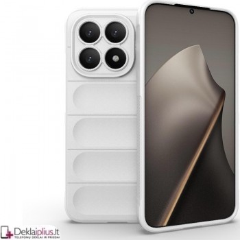 Magic Shield guminis dėklas - baltas (Xiaomi 15T) Magic Shield guminis dėklas - baltas (Xiaomi 15T)